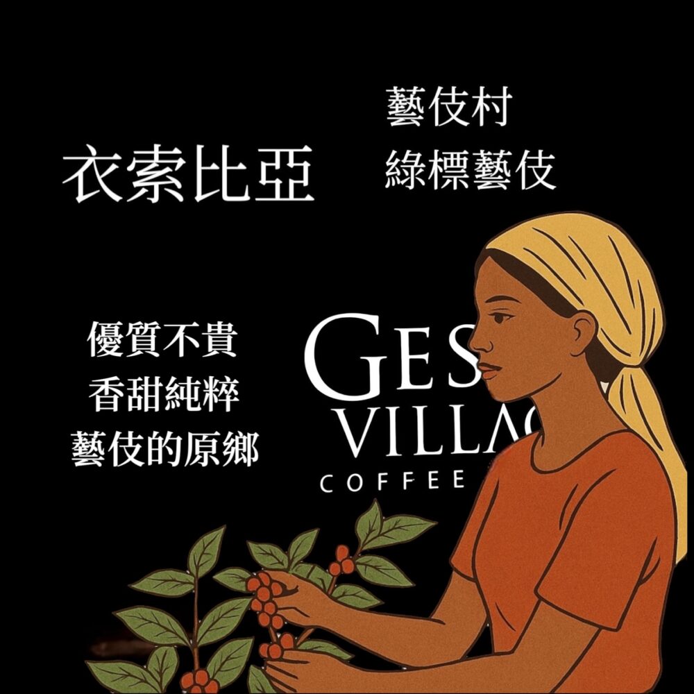 衣索比亞/藝伎村/綠標/日曬/淺焙/半磅透氣罐裝 x2入：圖片 3